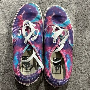 Rare tiedye Vans - Blue, purple, pink: Men’s size 6/women’s size 7.5